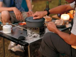 Snow Peak Aluminum Non-Stick Cooker 1000^ Cooksets