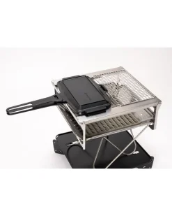 Snow Peak Cast Iron Sandwich Skillet^ Cast Iron