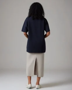 Snow Peak Cotton Nylon Boat Neck Pullover^ Sale