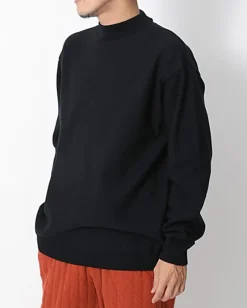 Snow Peak Cotton Polyester Knit Mockneck Long Sleeve^ Eco-Conscious Apparel