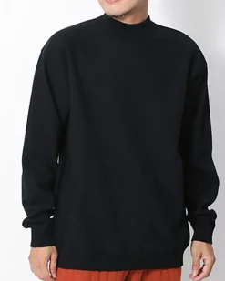 Snow Peak Cotton Polyester Knit Mockneck Long Sleeve^ Eco-Conscious Apparel