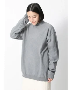 Snow Peak Cotton Polyester Knit Mockneck Long Sleeve^ Eco-Conscious Apparel