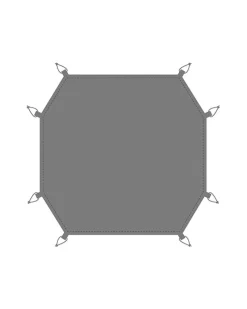 Snow Peak Dock Dome Pro. 6 Ground Sheet^ Tents