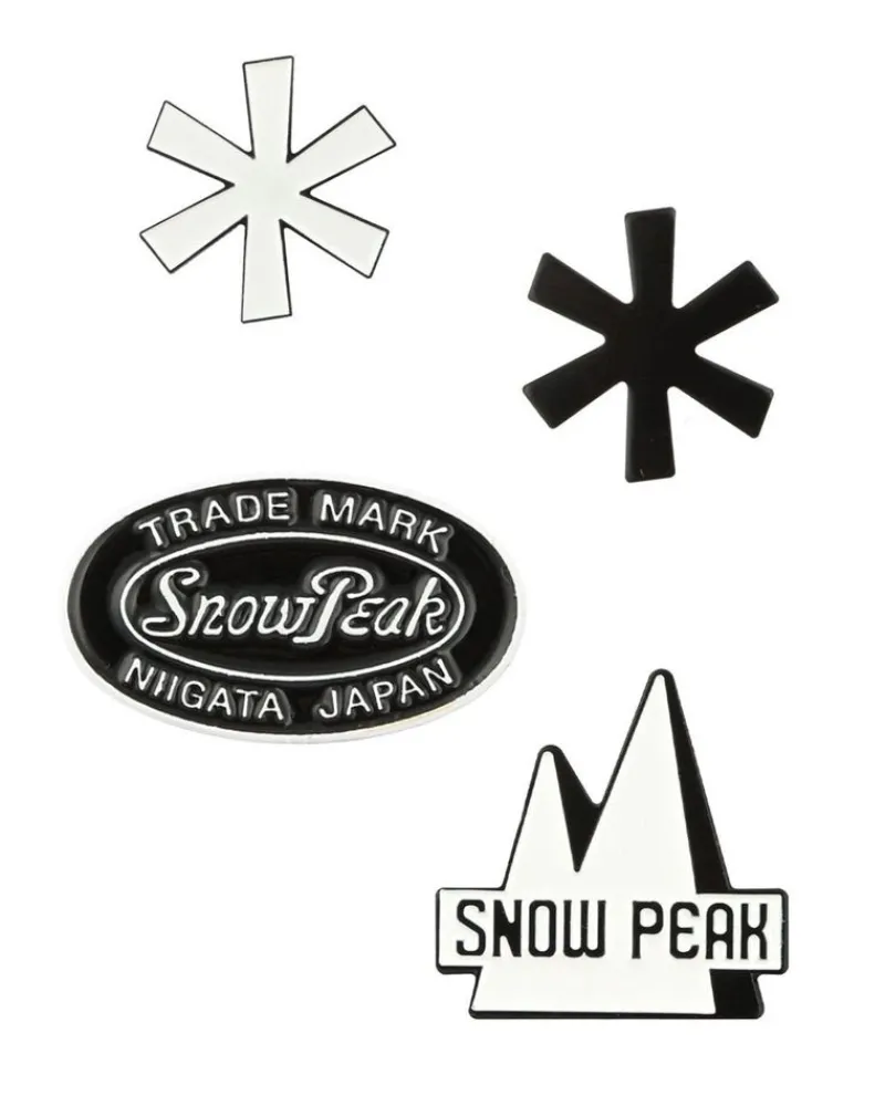 Snow Peak Enamel Pin: Logo Series^ Accessories