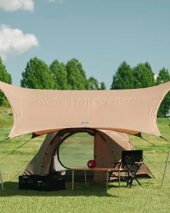 Snow Peak Festival: Elfield Hexa Pro. Air^ 2-4 Person