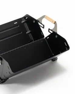 Snow Peak Festival: Stacking Shelf Container 50 In Black^ Takibi For Gathering