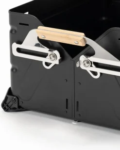 Snow Peak Festival: Stacking Shelf Container 50 In Black^ Storage Stands