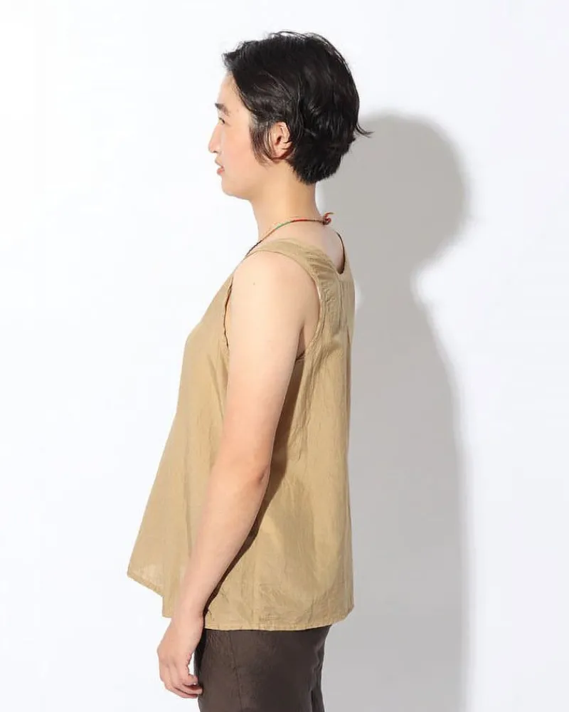 Snow Peak Hand-Woven Cotton Silk Tank Top^ Tops
