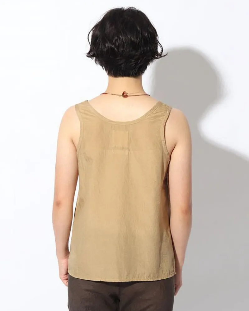 Snow Peak Hand-Woven Cotton Silk Tank Top^ Tops