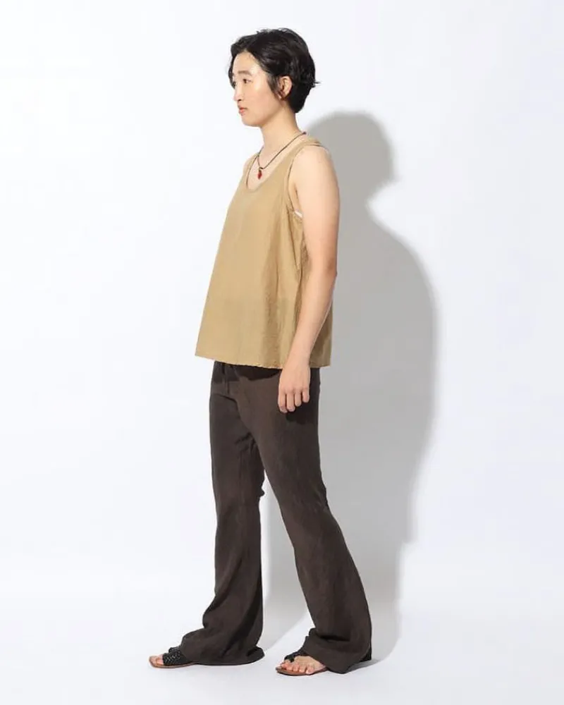 Snow Peak Hand-Woven Cotton Silk Tank Top^ Tops
