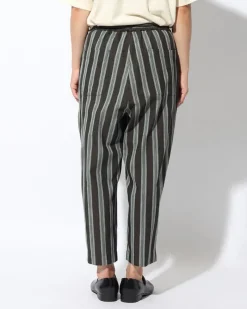 Snow Peak Hand-Woven Cotton Stripe Pants^ Bottoms