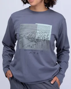 Snow Peak Mt. Echigo Komagatake Long Sleeve T-Shirt^ Eco-Conscious Apparel