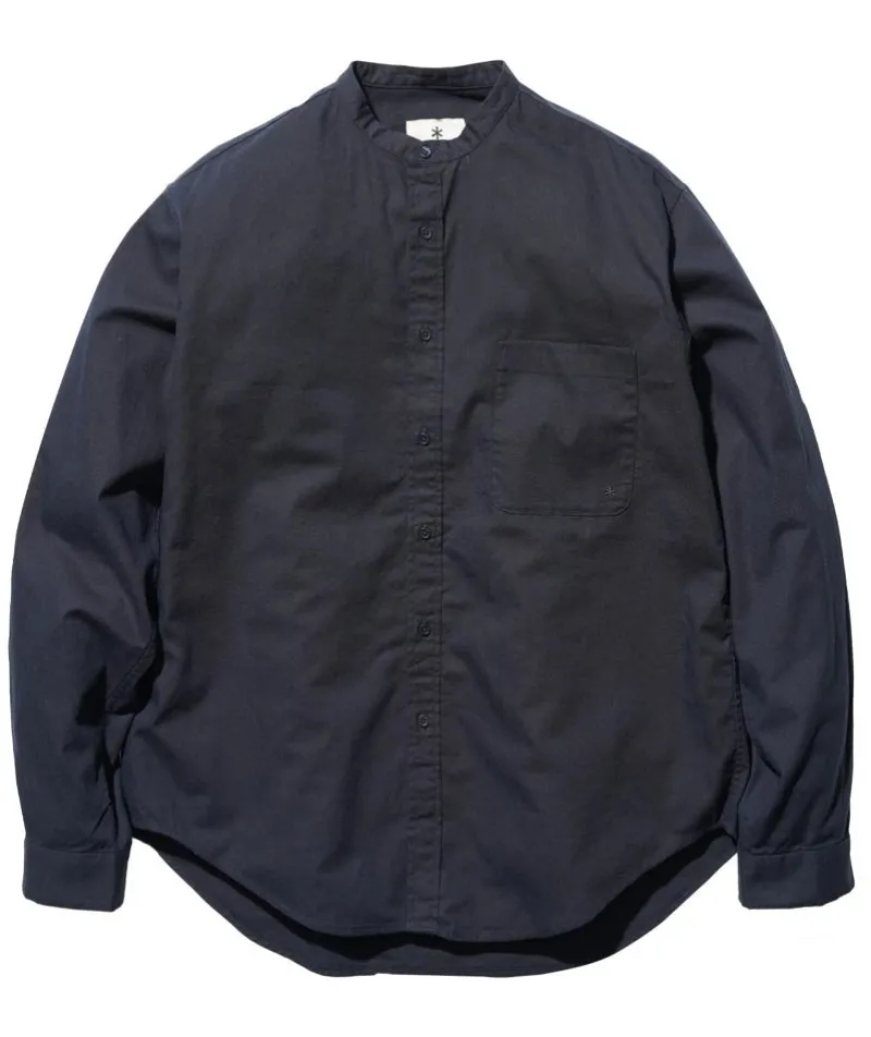 Snow Peak Organic Cotton Poplin Stand Collar Shirt^ Sale