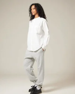 Snow Peak Organic Cotton Poplin Stand Collar Shirt^ Sale