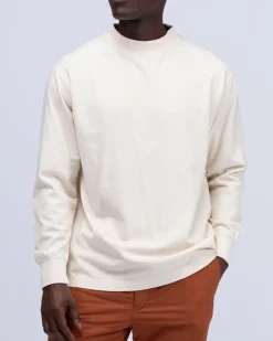 Snow Peak Recycled Cotton Mockneck Long Sleeve T-Shirt^ Tops