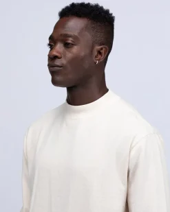 Snow Peak Recycled Cotton Mockneck Long Sleeve T-Shirt^ Eco-Conscious Apparel