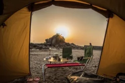 Snow Peak Red Folding Bench^ Chairs