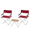 Snow Peak Red Lounge Set^ Chairs