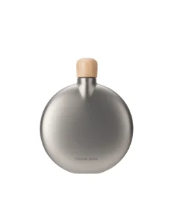 Snow Peak Round Titanium Flask In 150 Ml^ Flasks