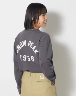 Snow Peak Foam Printed Long Sleeve T-Shirt^ Eco-Conscious Apparel
