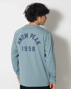 Snow Peak Foam Printed Long Sleeve T-Shirt^ Eco-Conscious Apparel