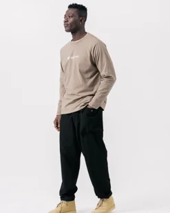 Snow Peak Soft Cotton Logo Long Sleeve T-Shirt^ Tops