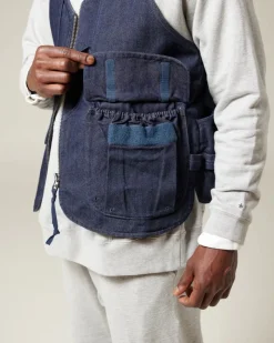 Snow Peak Takibi Denim Vest^ Takibi Apparel