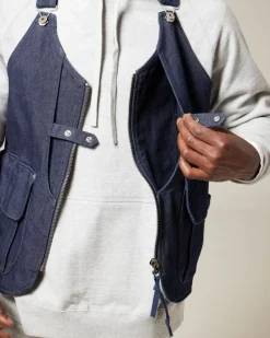 Snow Peak Takibi Denim Vest^ Takibi Apparel