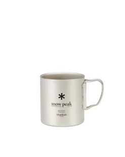 Snow Peak Ti-Double 600 Mug^ Mugs