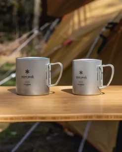 Snow Peak Ti-Double 300 Mug^ Mugs