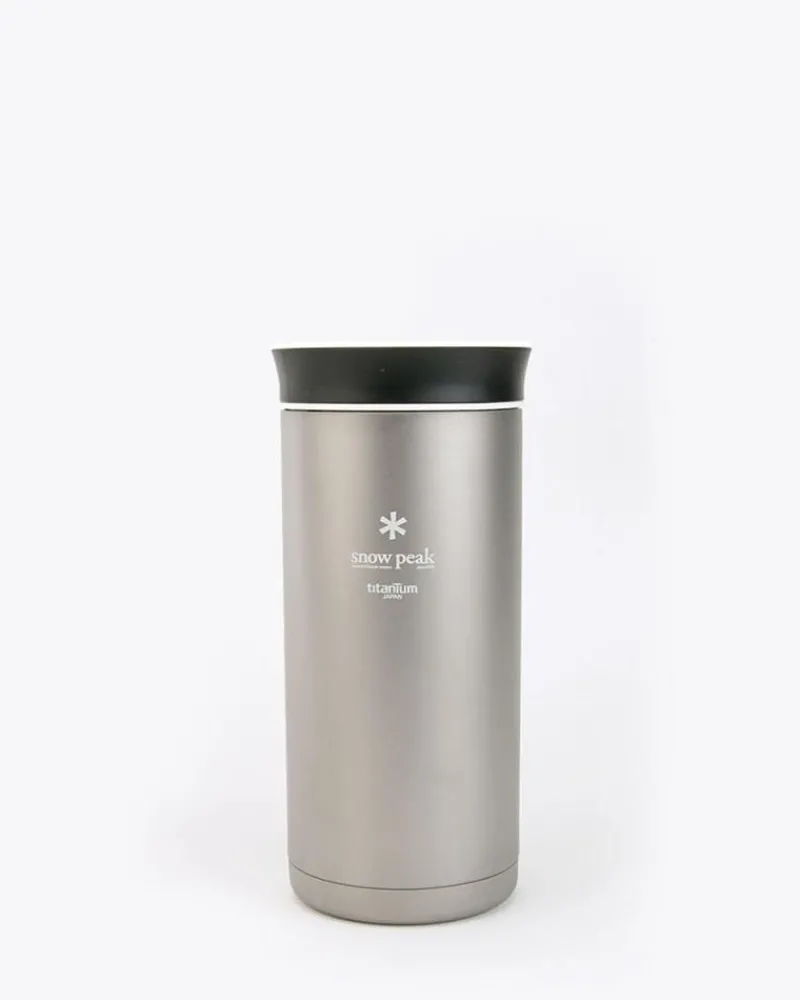 Snow Peak Titanium 350 Kanpai Bottle^ Coffee & Tea