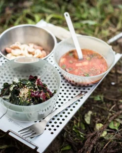 Snow Peak Titanium Fork & Spoon Set^ Utensils